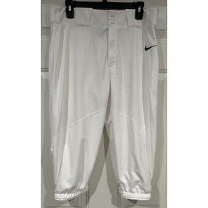 Nike White Baseball Pants Sz - Large